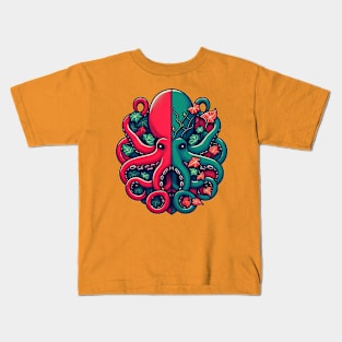 " Tentacles & Vines " Kids T-Shirt